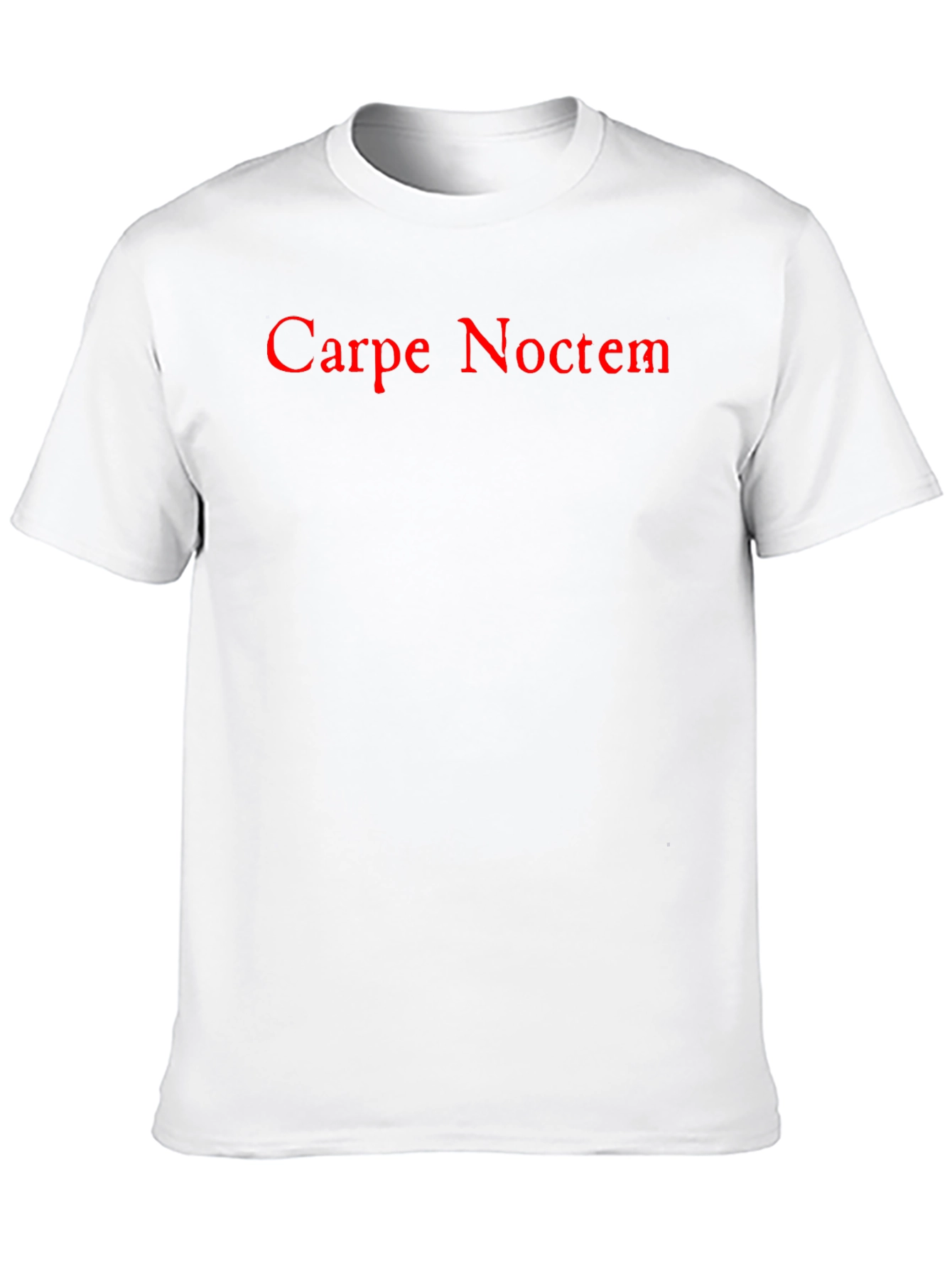 Carpe Noctem Graphic Tee - Black