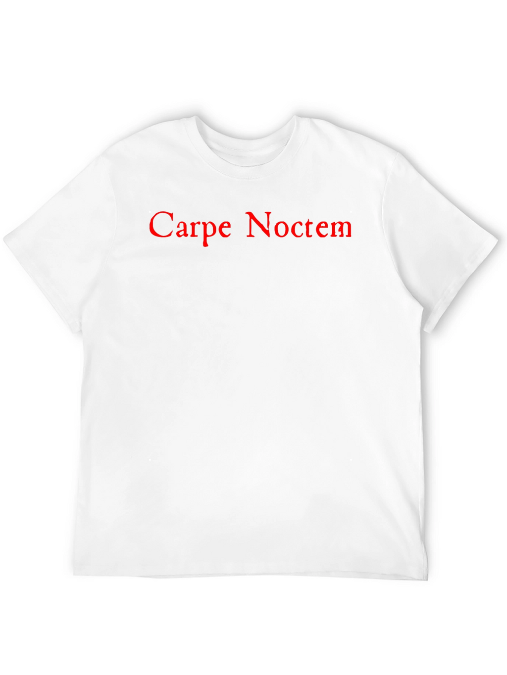 Carpe Noctem Graphic Tee - Black