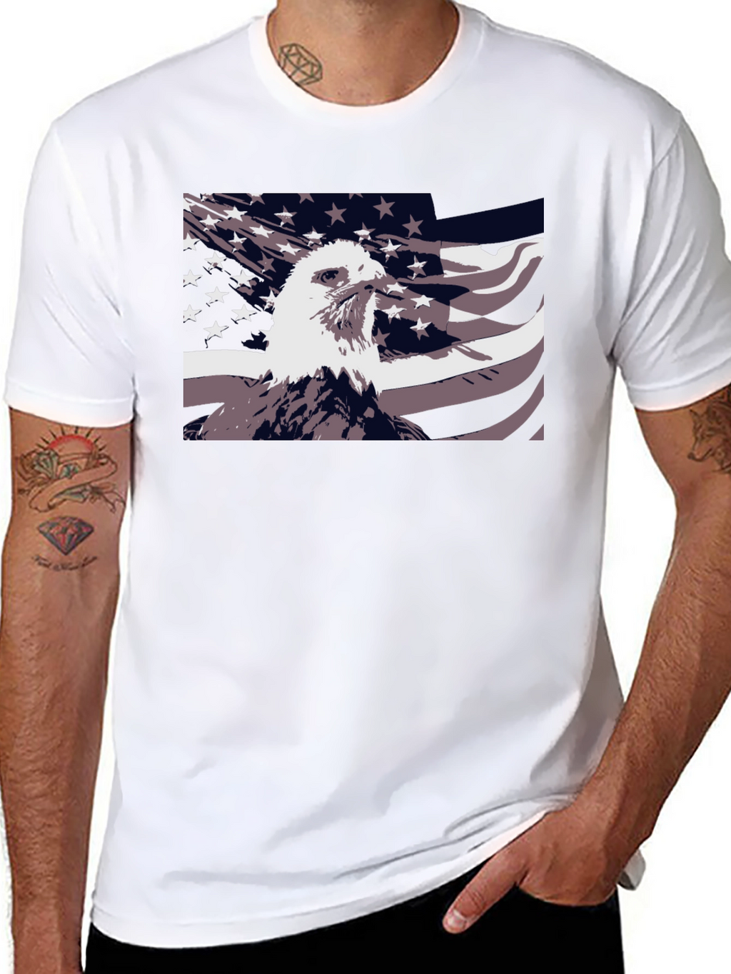 American Eagle Graphic Print T-Shirt