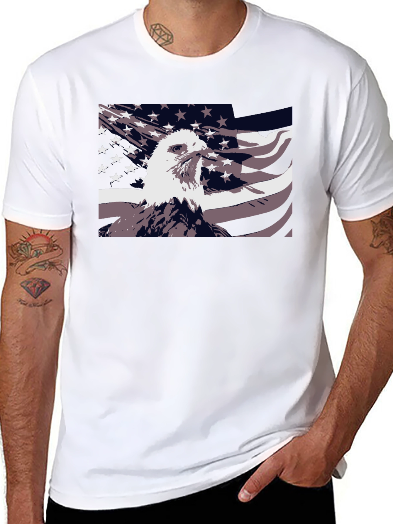 American Eagle Graphic Print T-Shirt