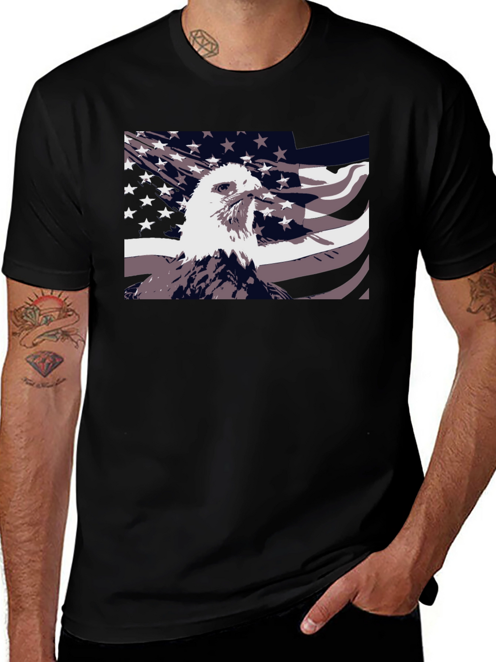 American Eagle Graphic Print T-Shirt
