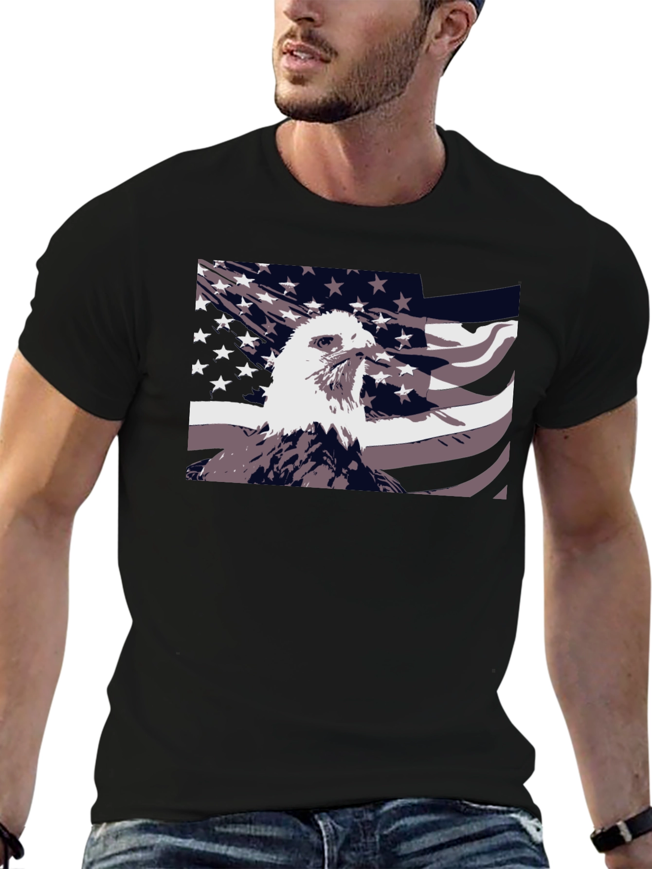 American Eagle Graphic Print T-Shirt