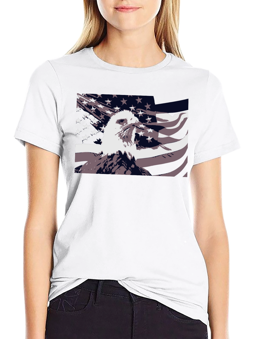 American Eagle Graphic Print T-Shirt