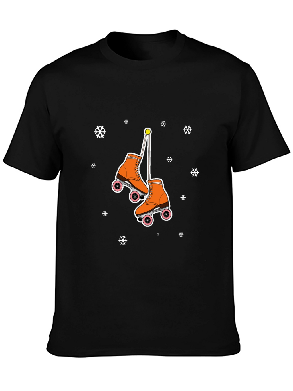 Retro Roller Skate Graphic T-Shirt