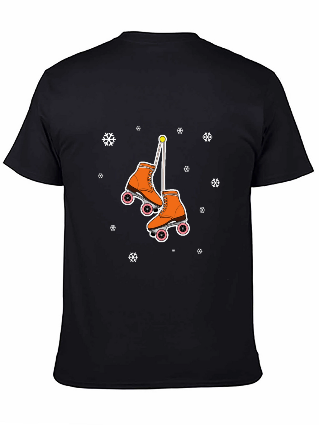Retro Roller Skate Graphic T-Shirt