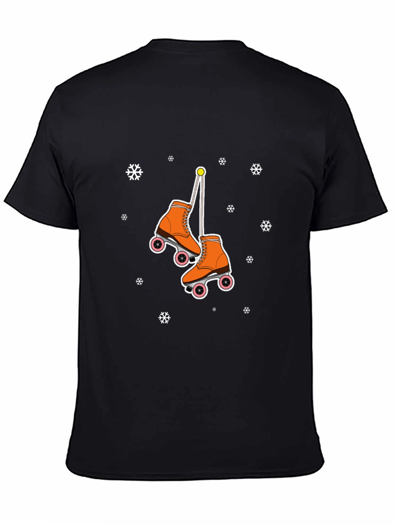 Retro Roller Skate Graphic T-Shirt
