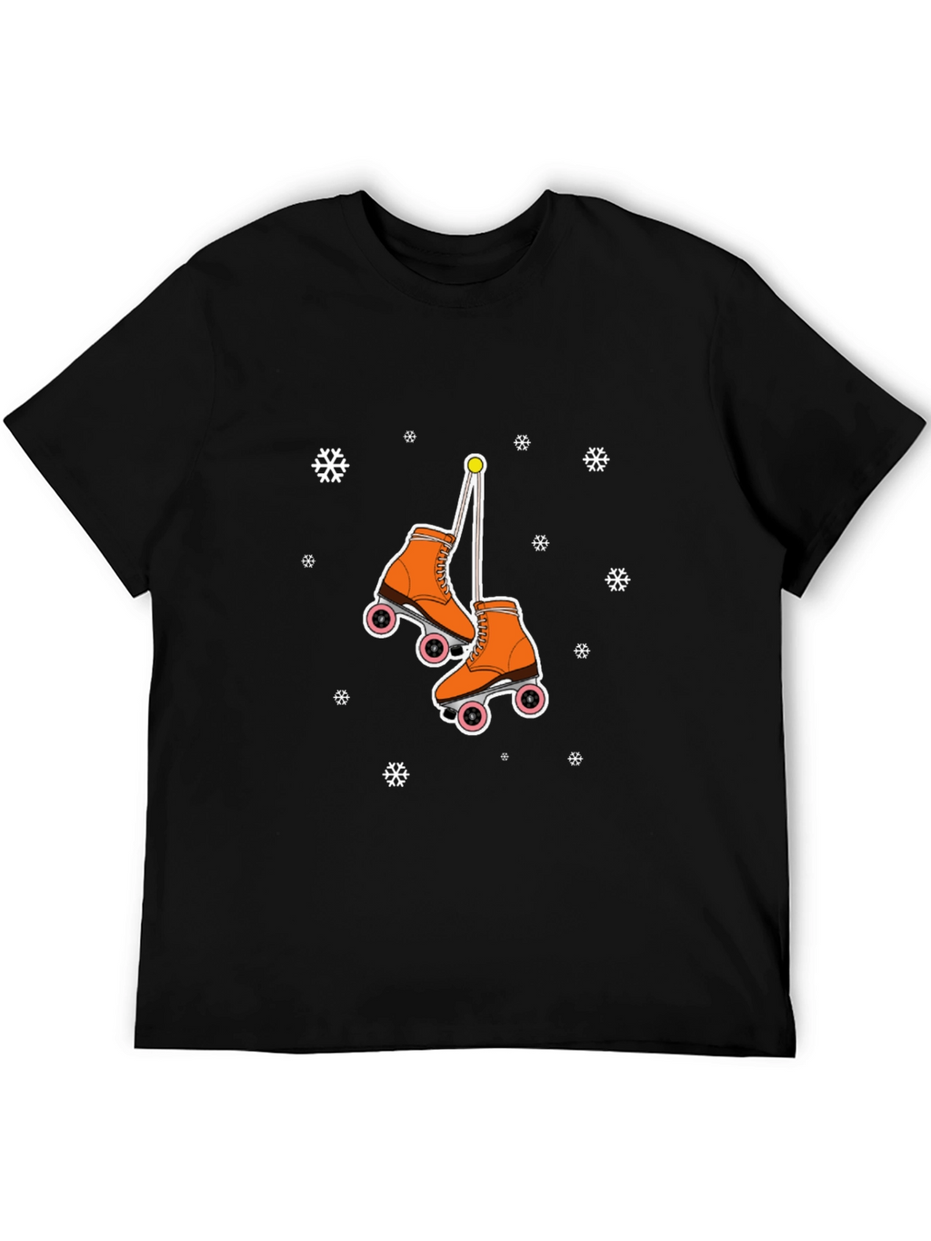 Retro Roller Skate Graphic T-Shirt