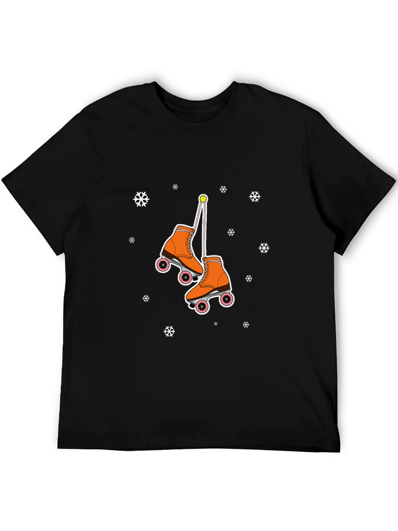 Retro Roller Skate Graphic T-Shirt