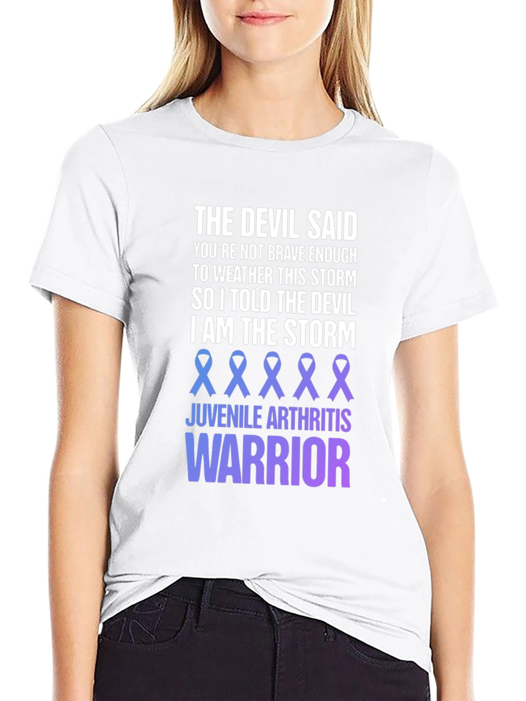 Juvenile Arthritis Warrior T-Shirt - The Devil Said