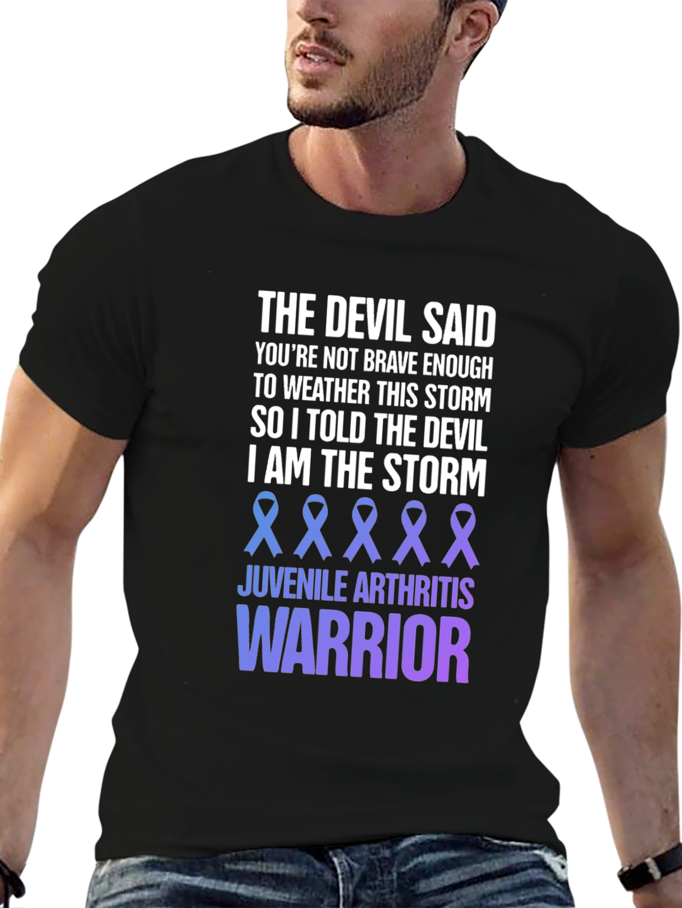 Juvenile Arthritis Warrior T-Shirt - The Devil Said