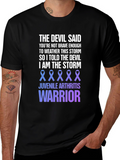 Juvenile Arthritis Warrior T-Shirt - The Devil Said