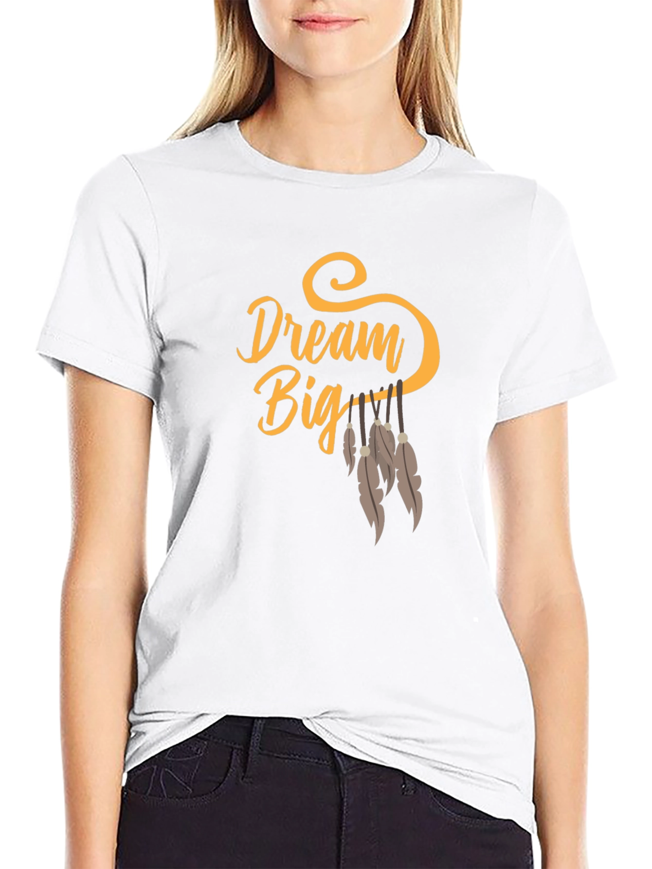 Dream Big Graphic Tee - Casual Comfort