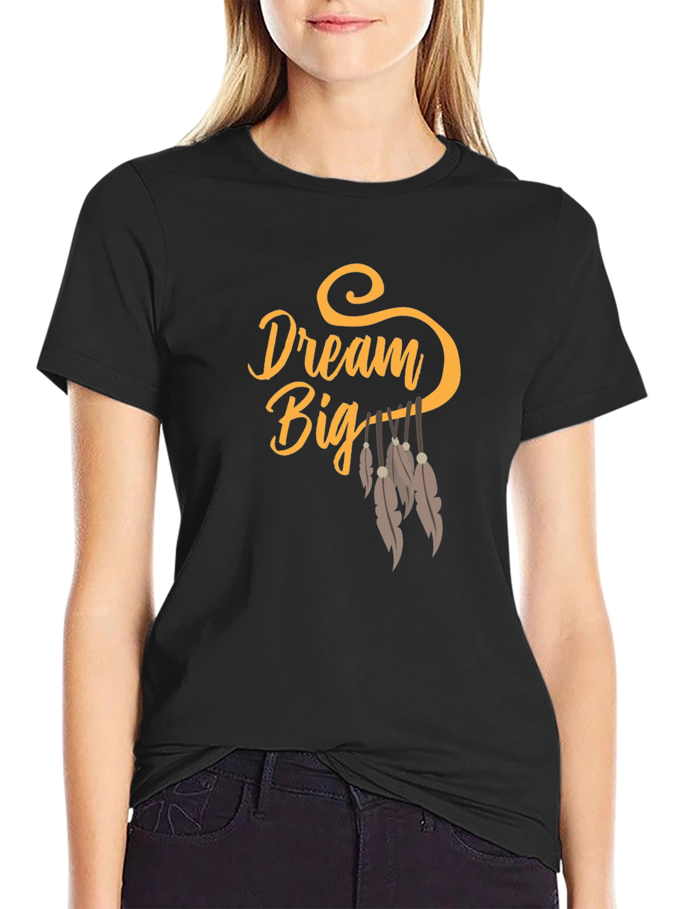 Dream Big Graphic Tee - Casual Comfort