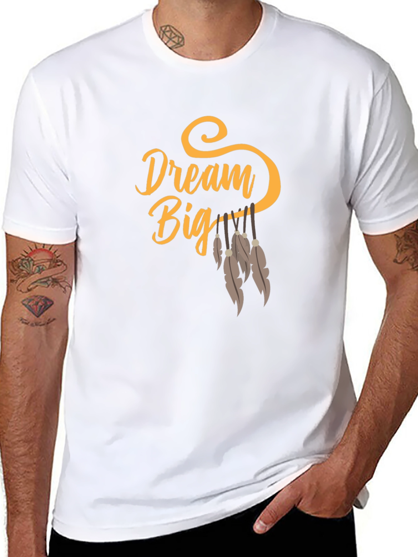 Dream Big Graphic Tee - Casual Comfort