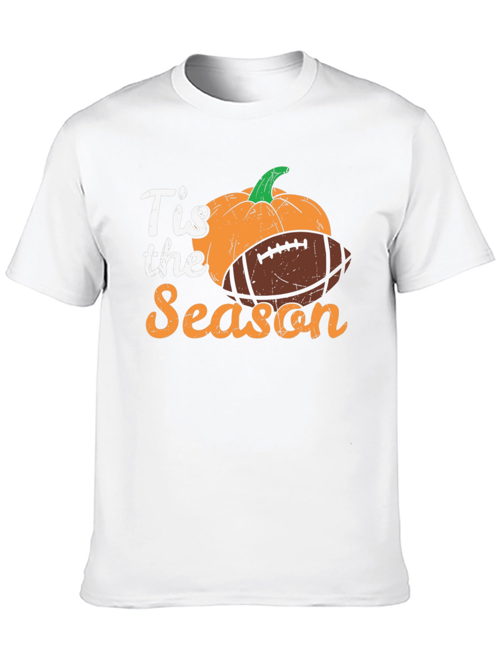 Tis The Season Football Pumpkin T-Shirt