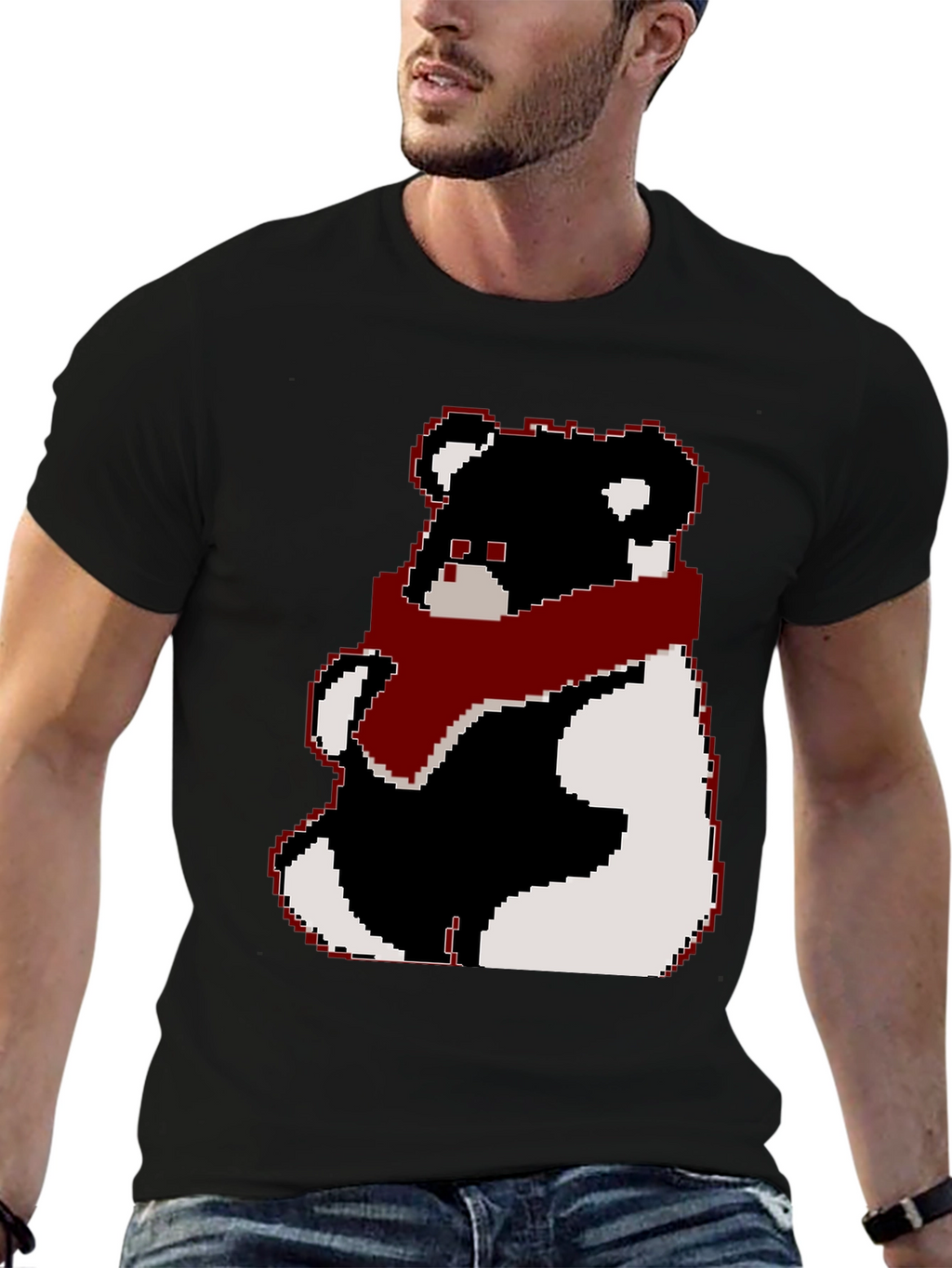 Pixel Bear Graphic Tee