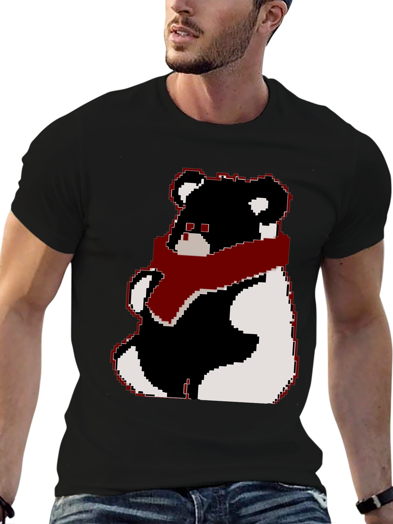 Pixel Bear Graphic Tee