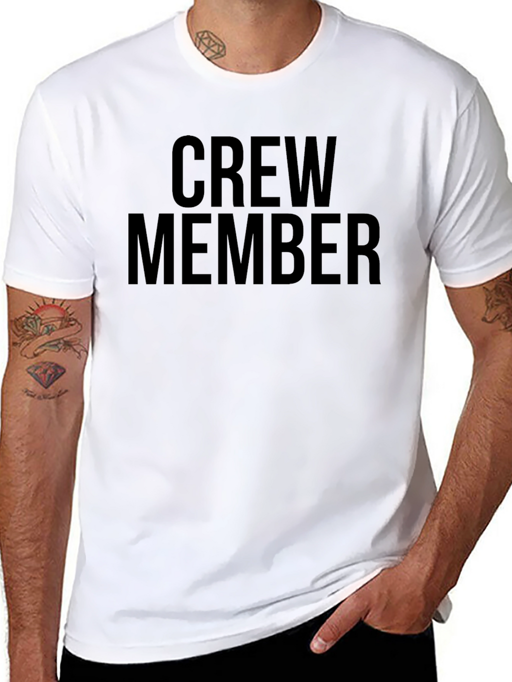 Crew Member Graphic T-Shirt