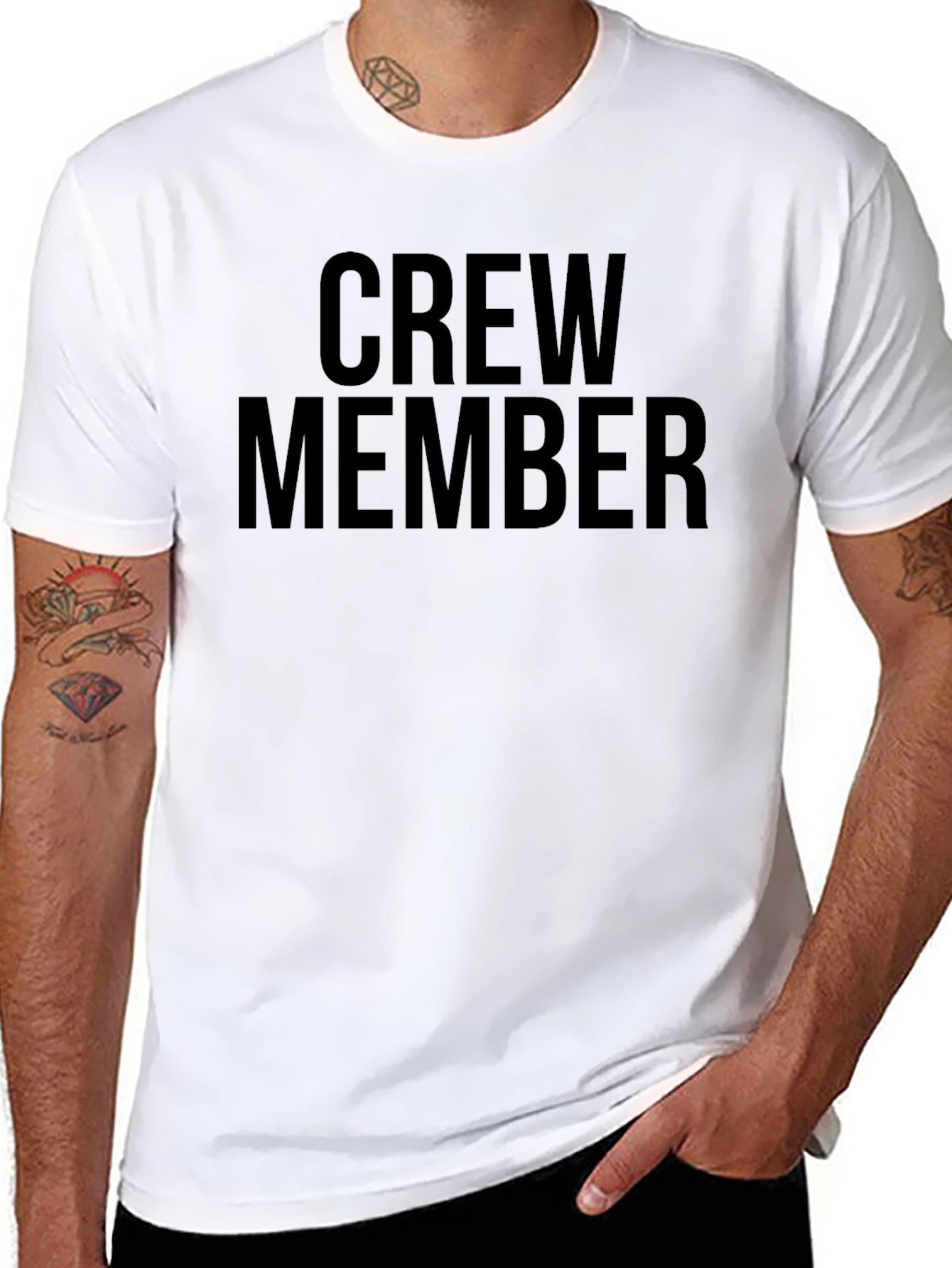 Crew Member Graphic T-Shirt