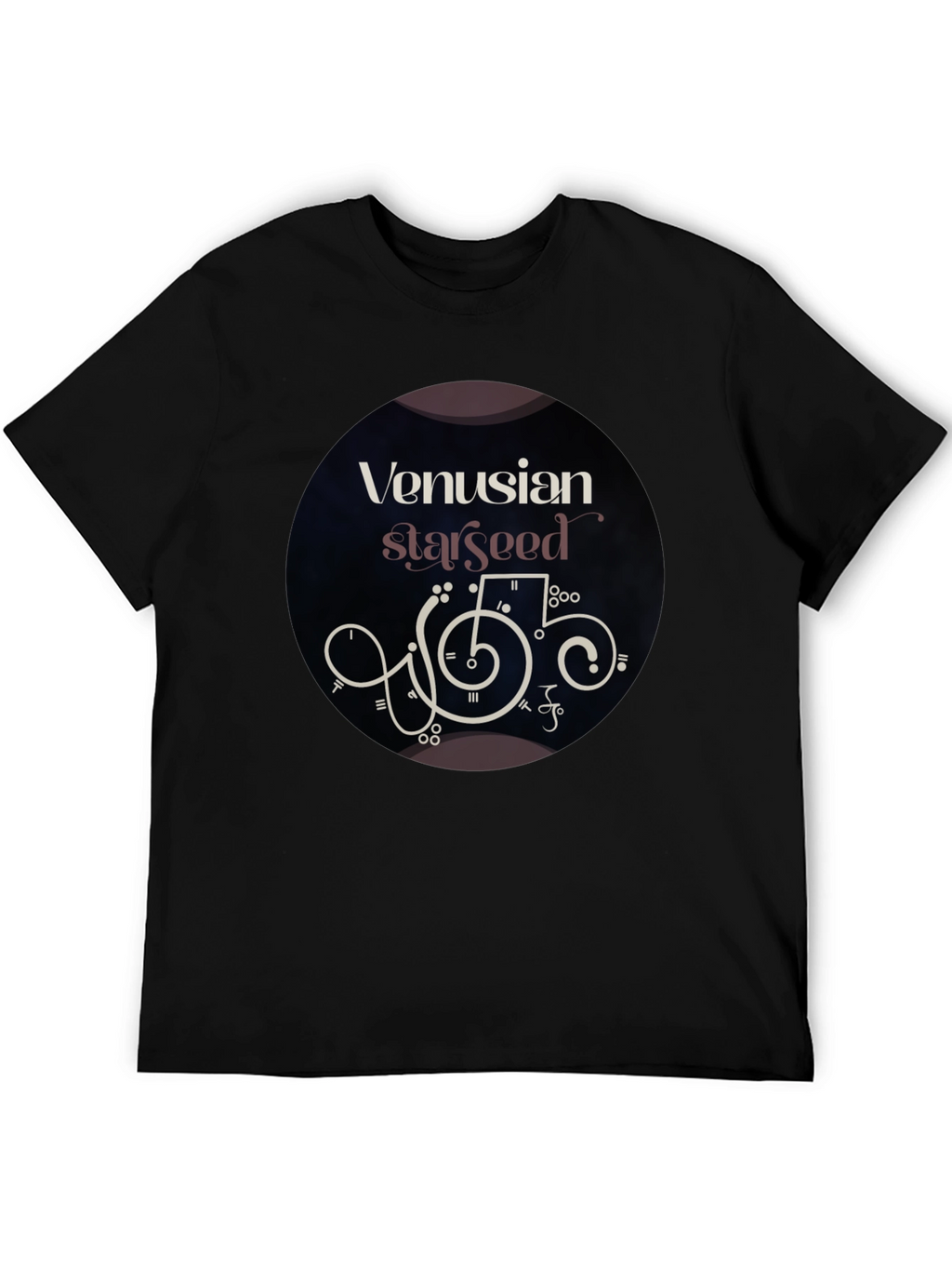 Venusian Starseed Graphic Tee - Black