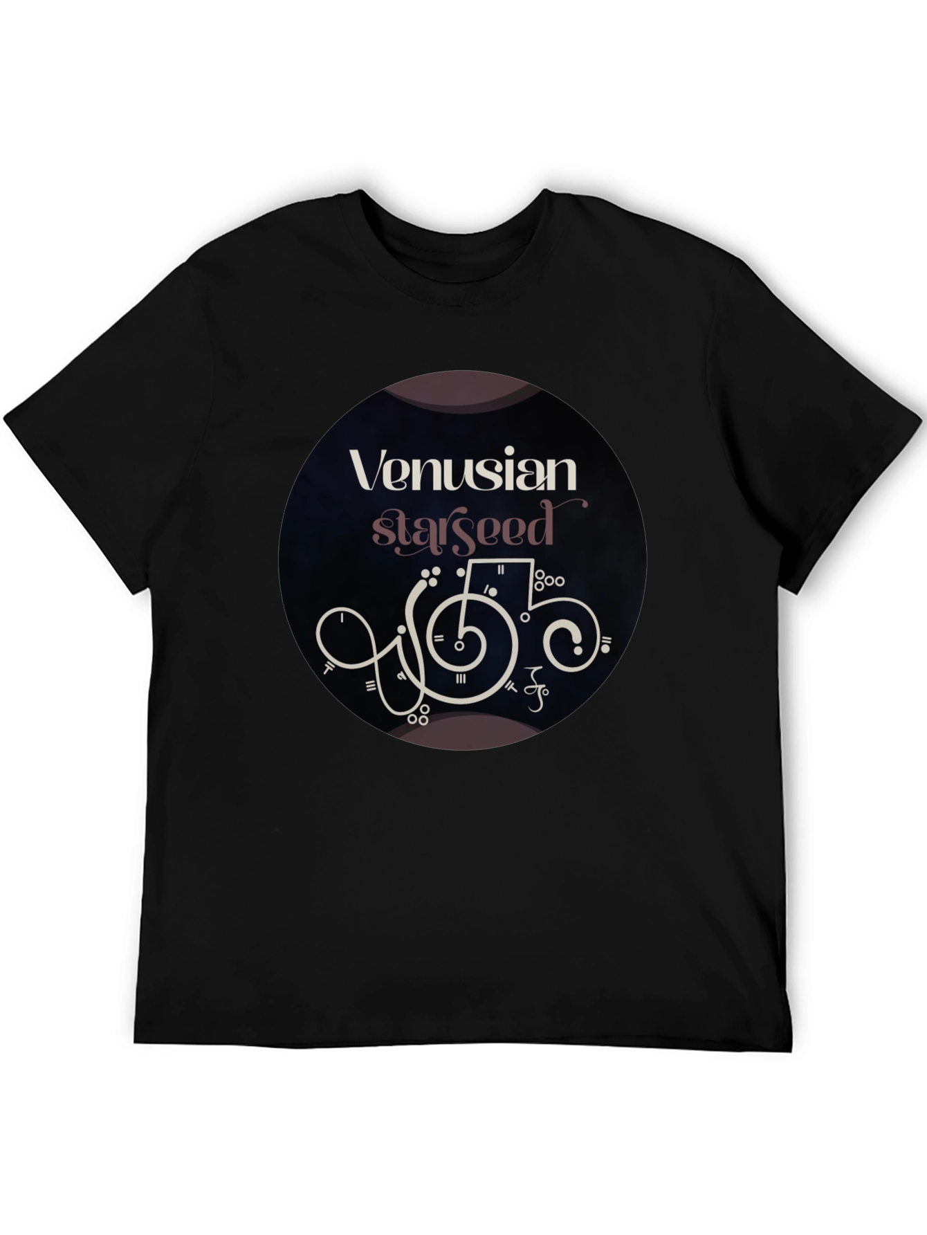 Venusian Starseed Graphic Tee - Black