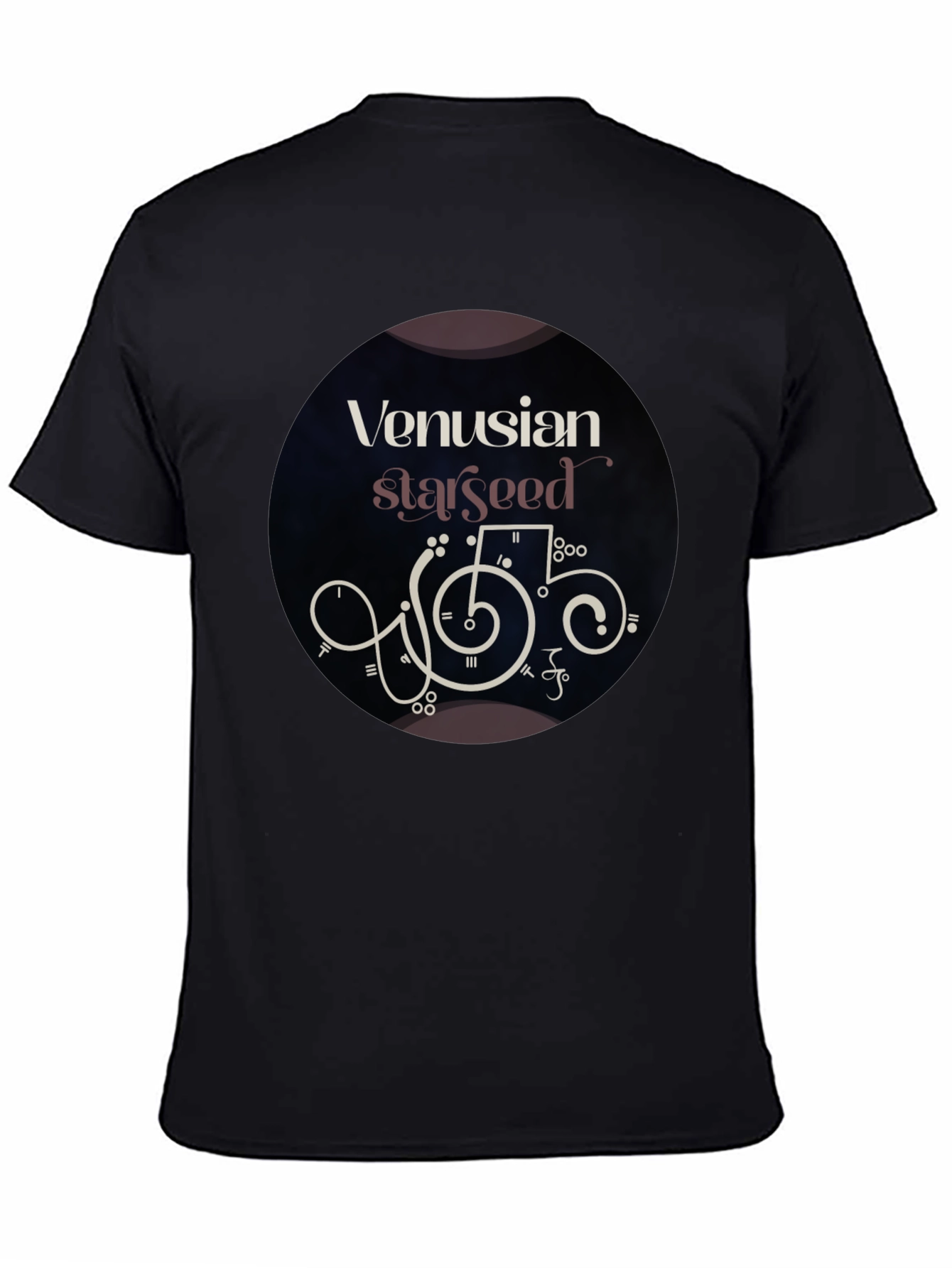 Venusian Starseed Graphic Tee - Black