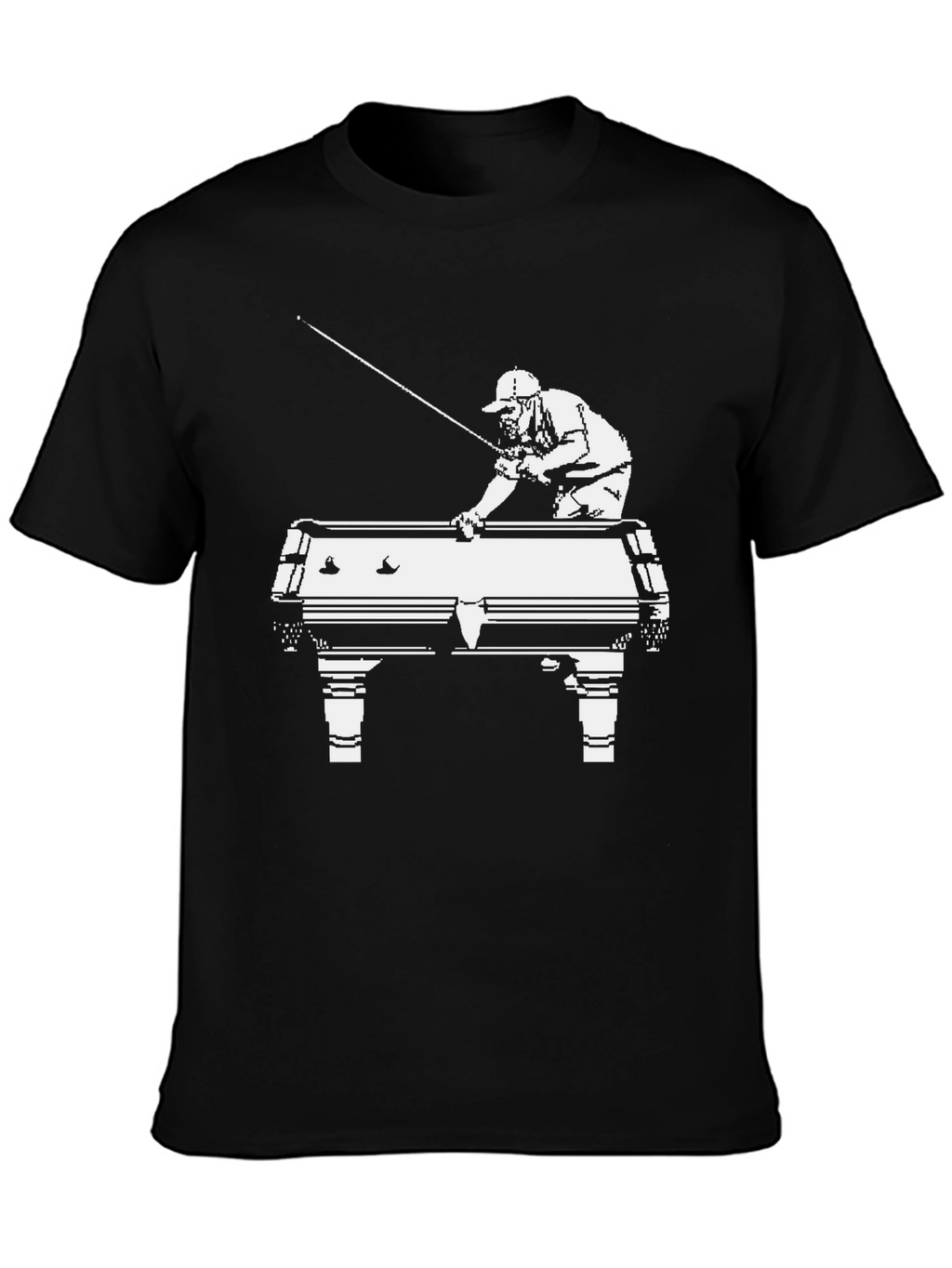 Pool Player Graphic T-Shirt