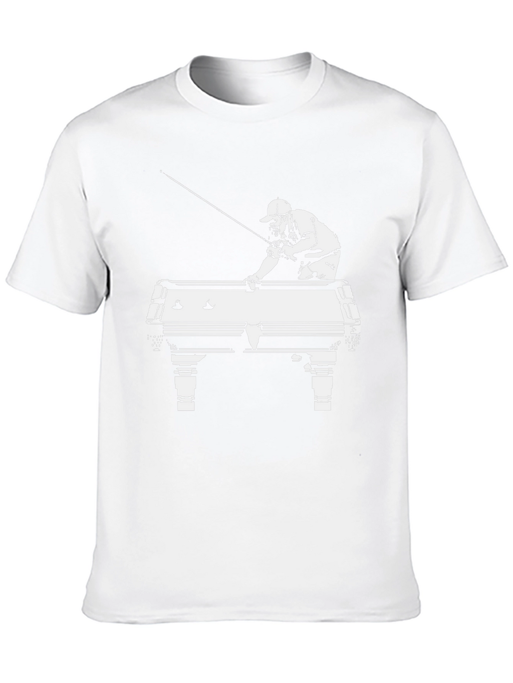 Pool Player Graphic T-Shirt