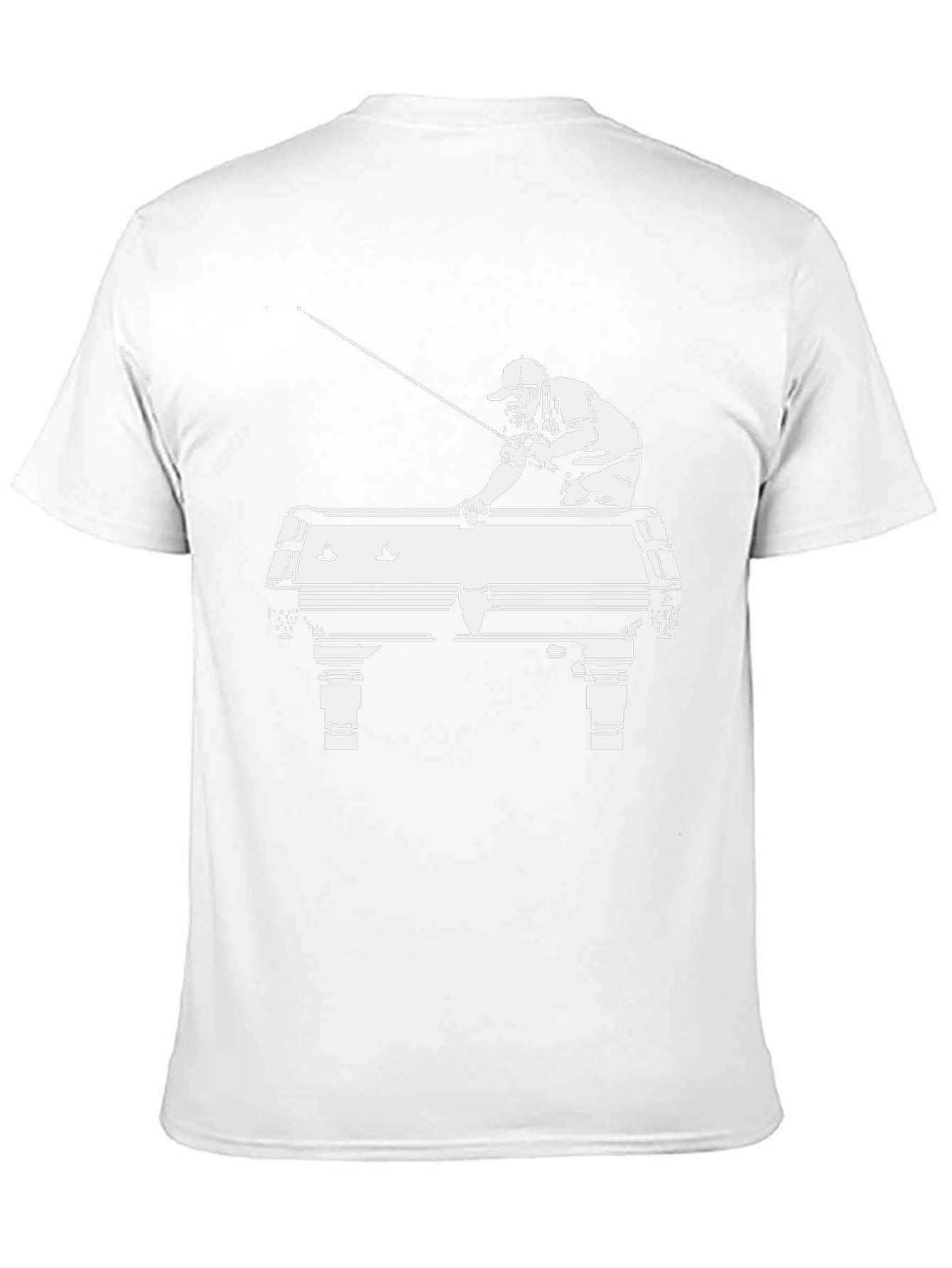 Pool Player Graphic T-Shirt