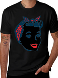 Retro Rosie Riveter Graphic Tee