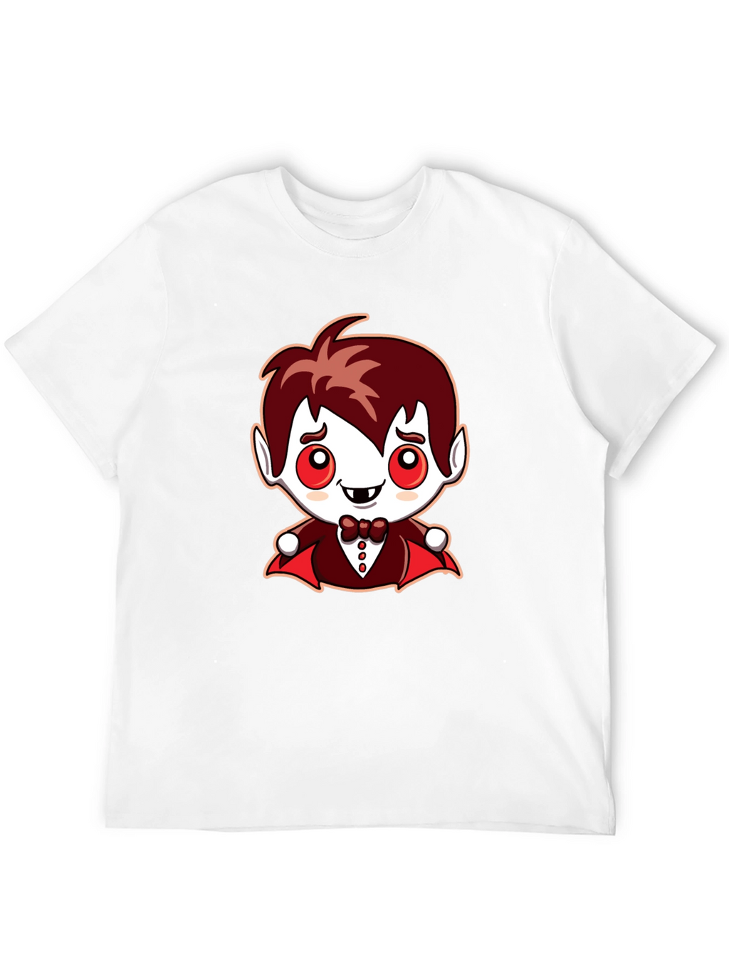 Cute Cartoon Vampire Graphic Tee