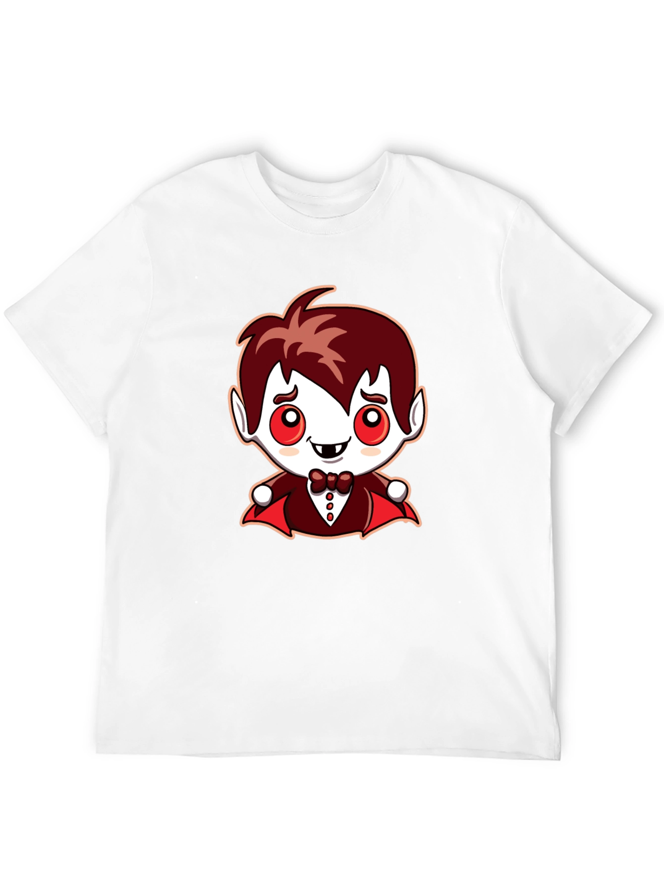 Cute Cartoon Vampire Graphic Tee