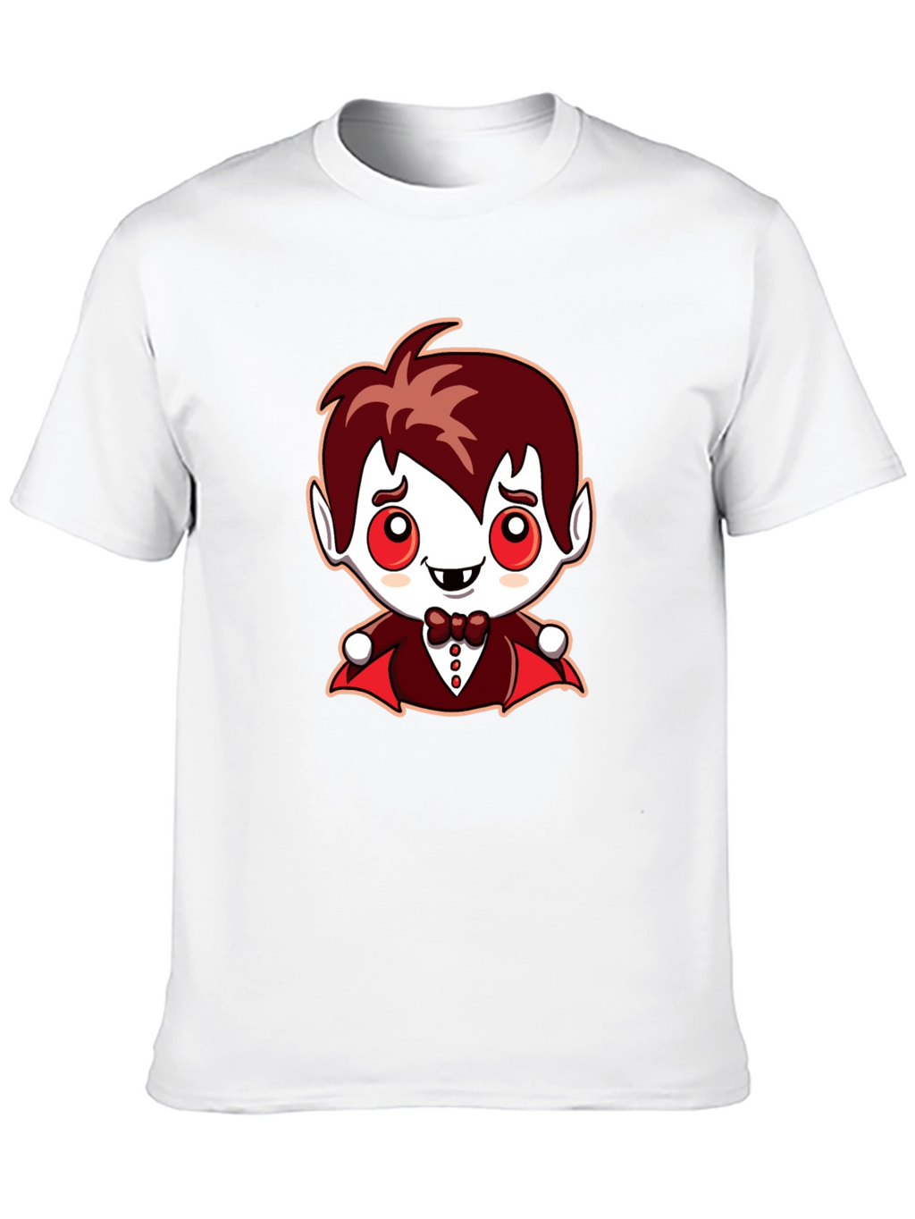 Cute Cartoon Vampire Graphic Tee