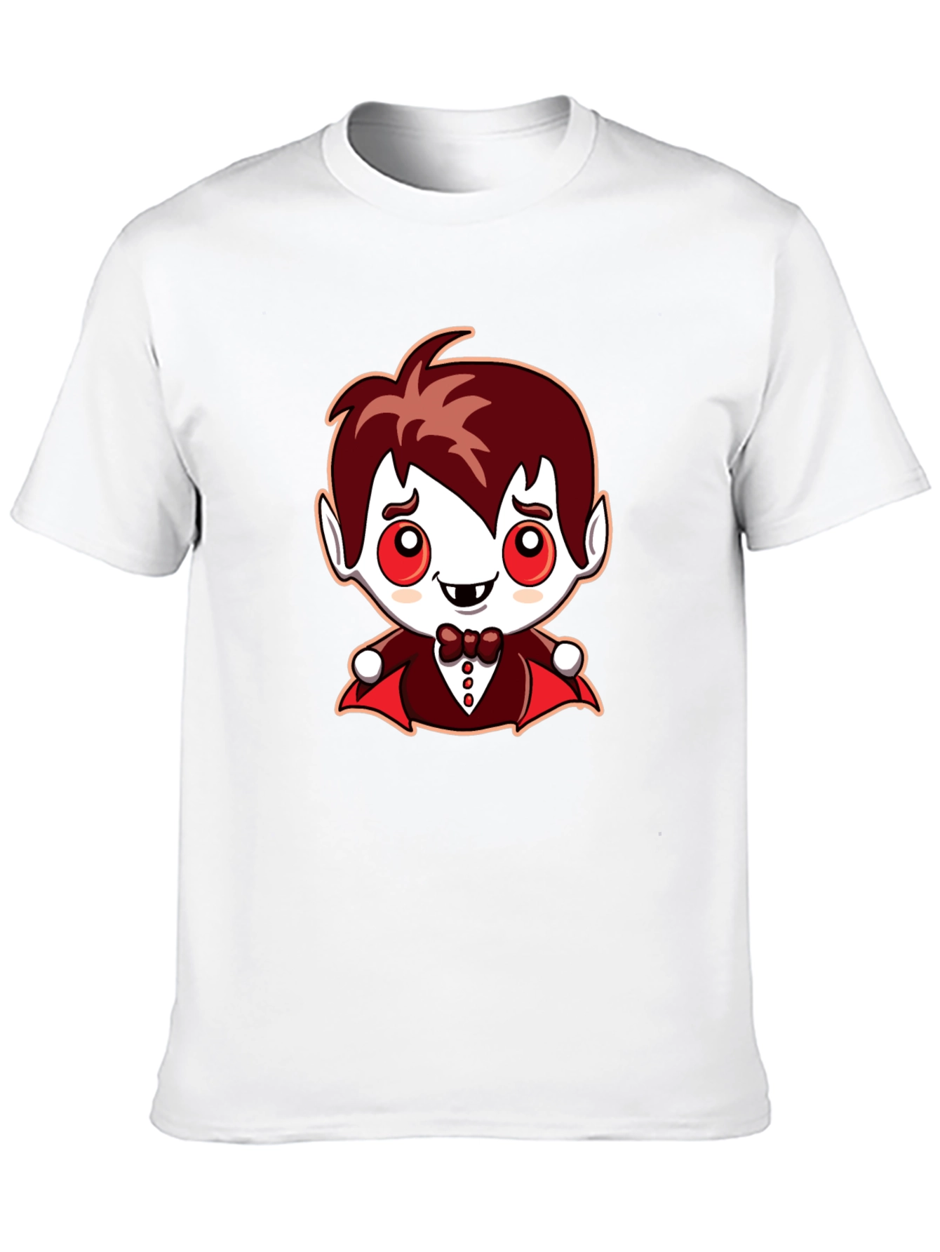 Cute Cartoon Vampire Graphic Tee
