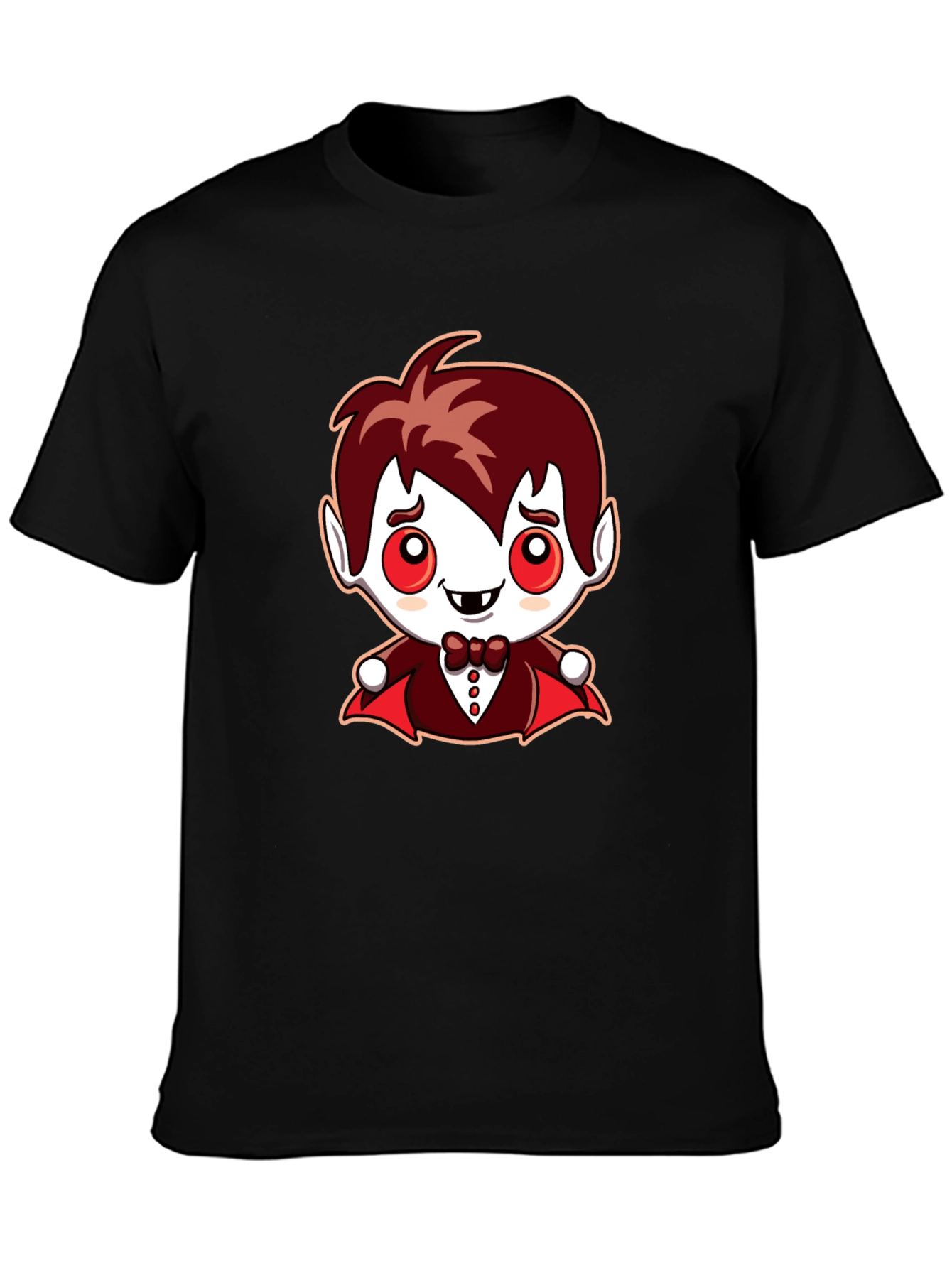 Cute Cartoon Vampire Graphic Tee