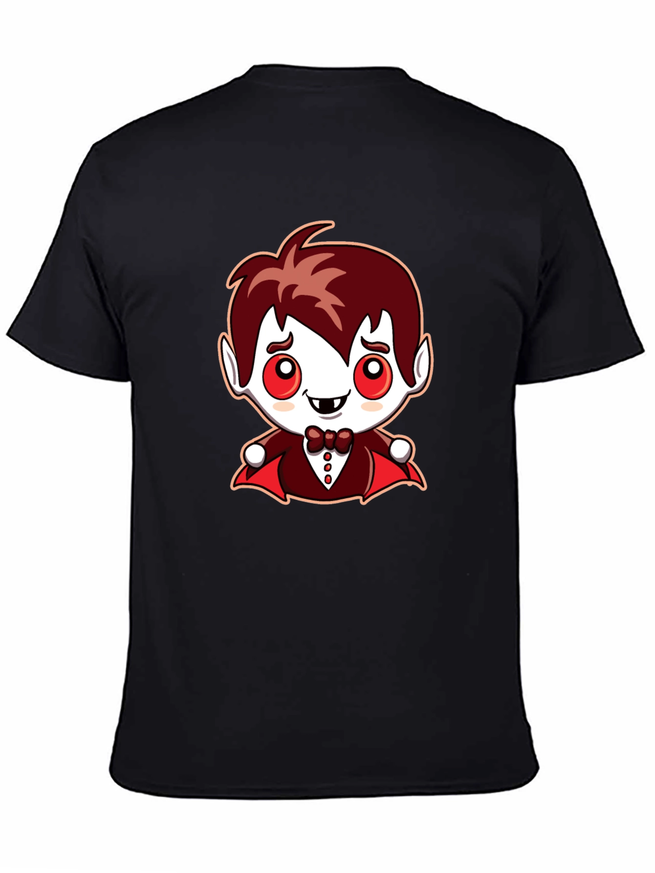 Cute Cartoon Vampire Graphic Tee