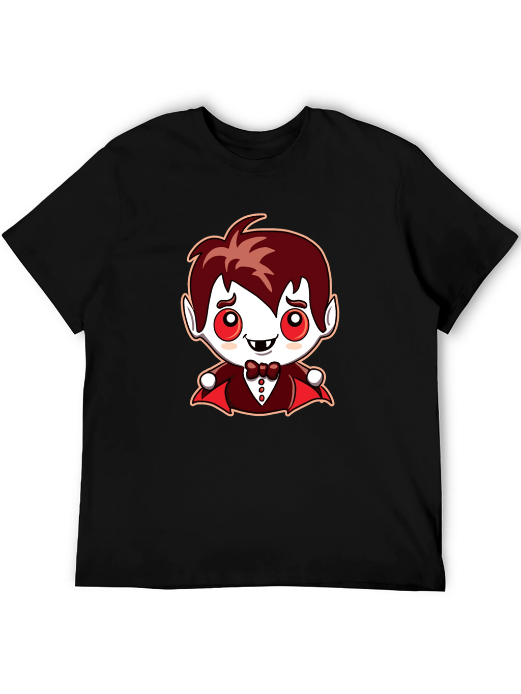 Cute Cartoon Vampire Graphic Tee