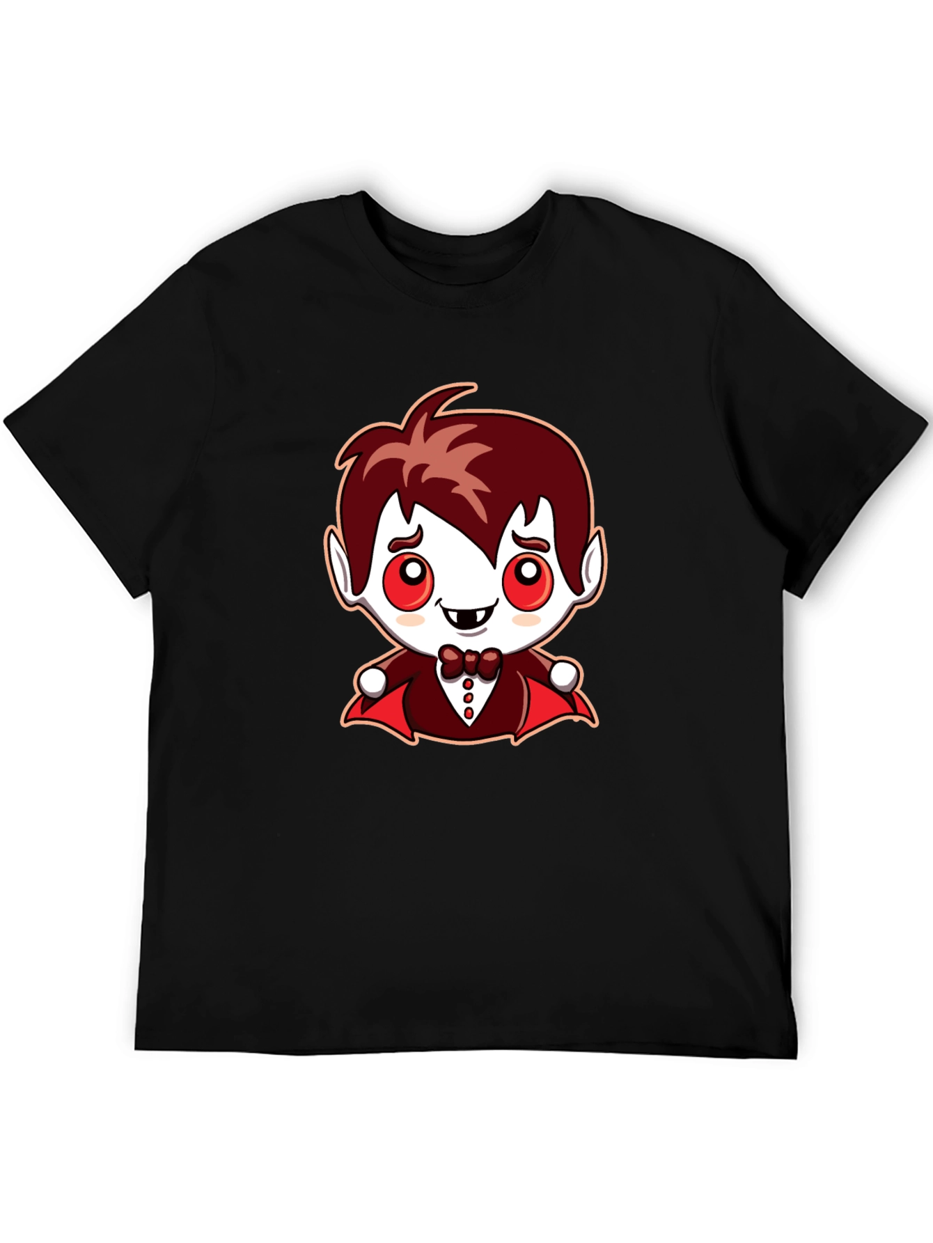Cute Cartoon Vampire Graphic Tee