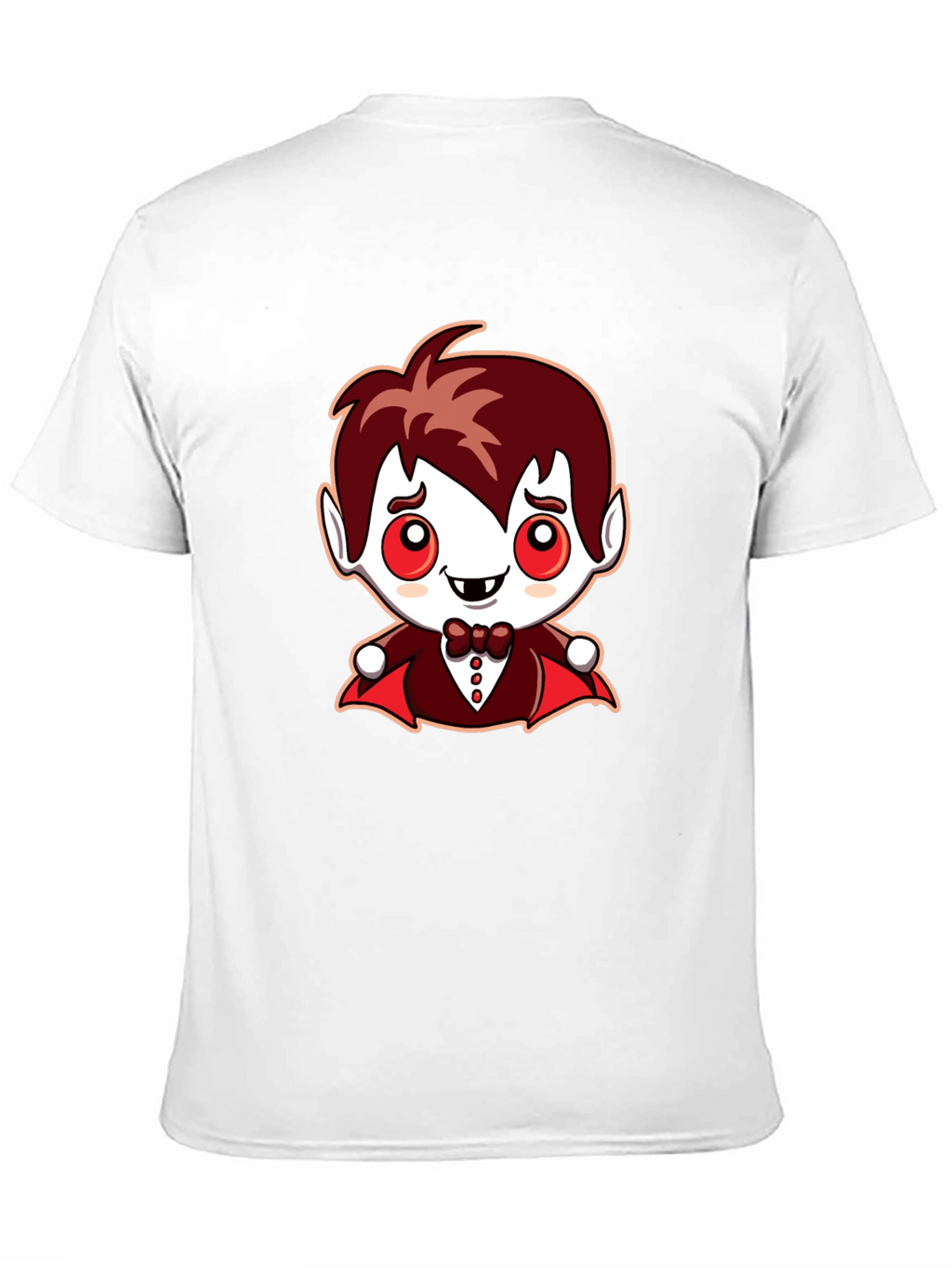 Cute Cartoon Vampire Graphic Tee