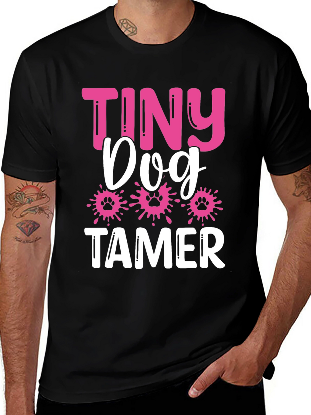 Tiny Dog Tamer Graphic Tee