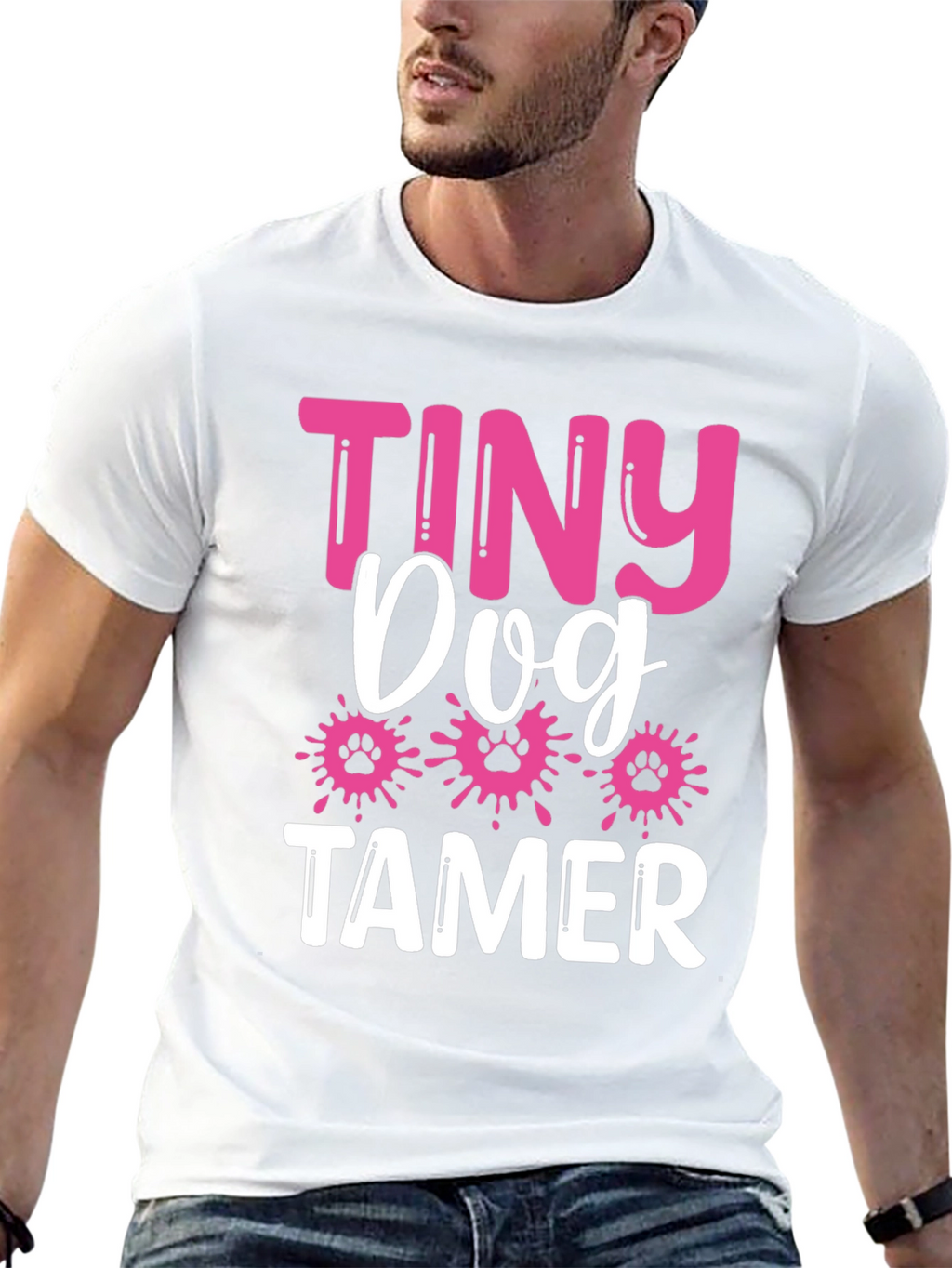Tiny Dog Tamer Graphic Tee