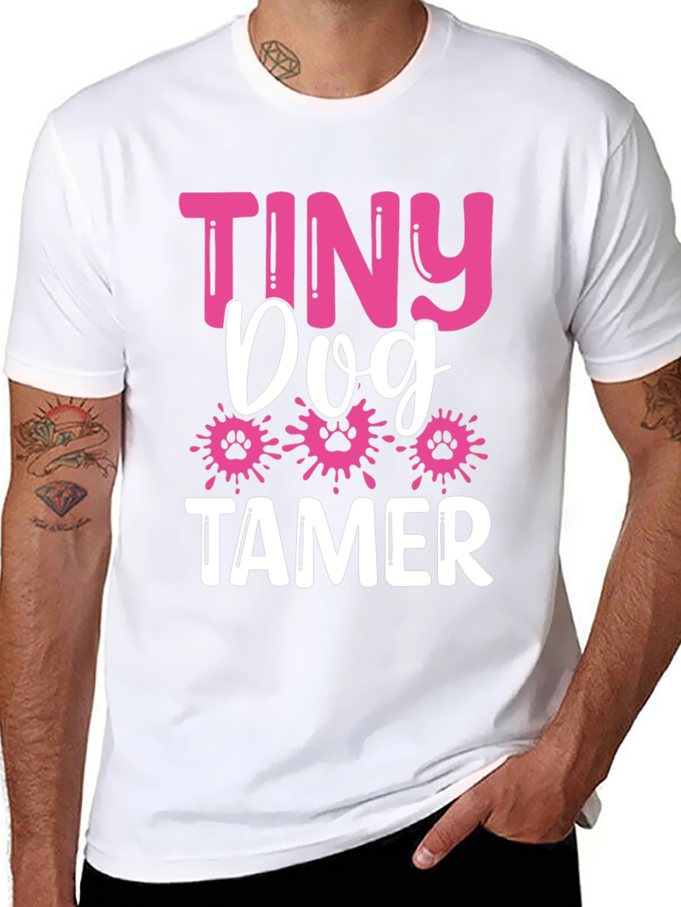 Tiny Dog Tamer Graphic Tee
