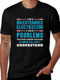 Maintenance Electrician Humor T-Shirt