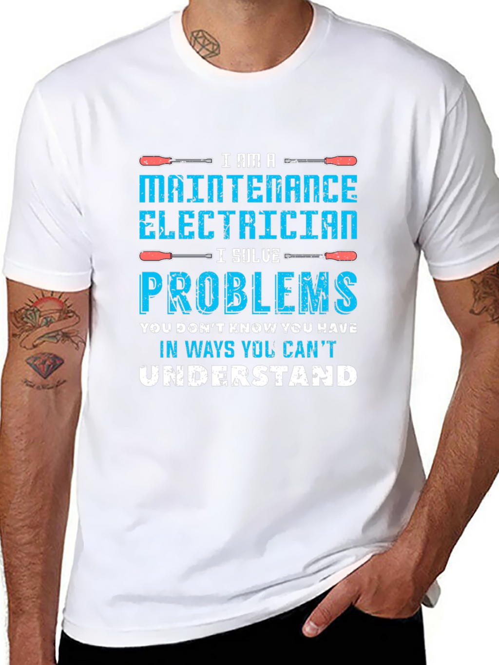Maintenance Electrician Humor T-Shirt
