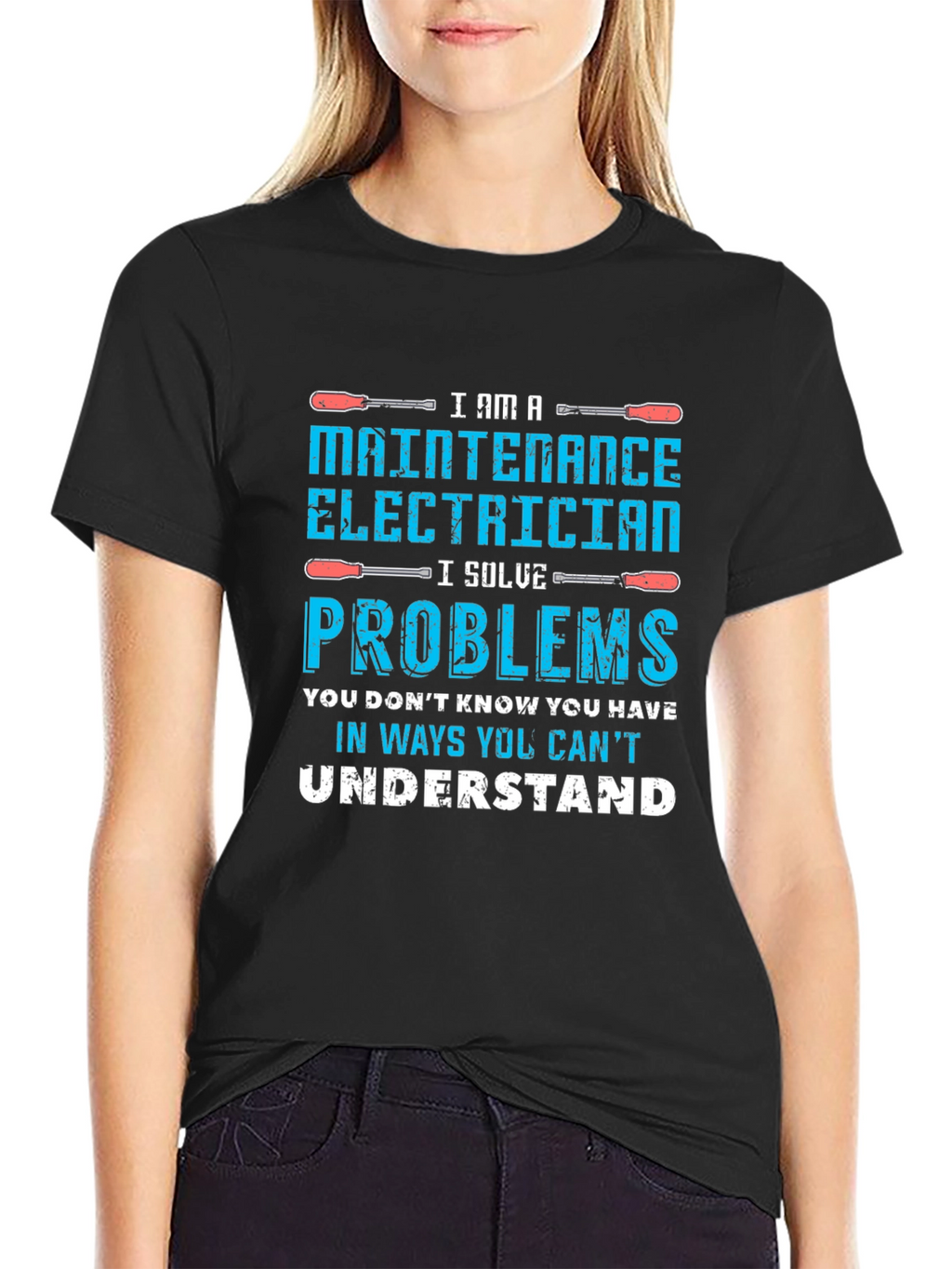 Maintenance Electrician Humor T-Shirt