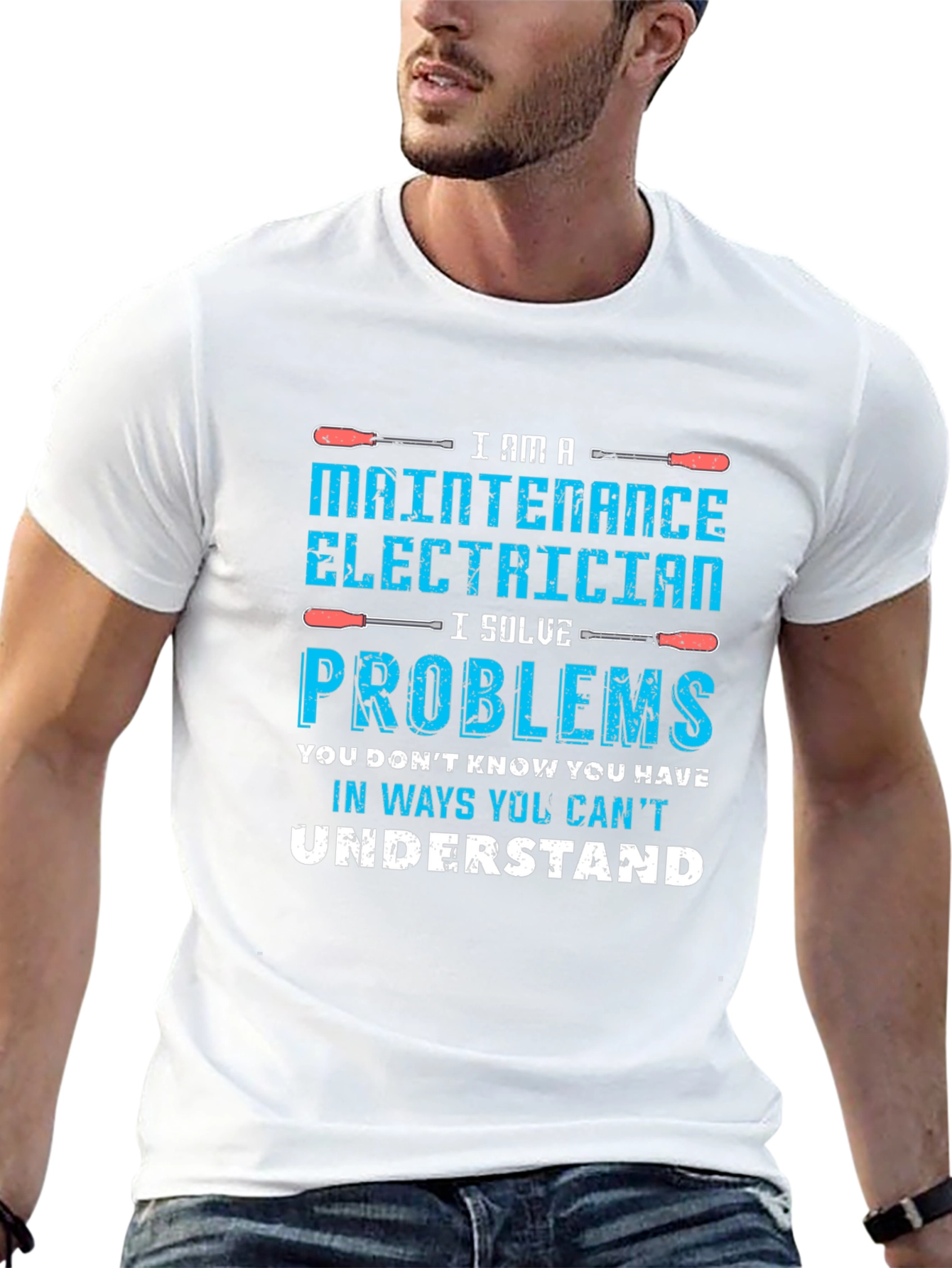 Maintenance Electrician Humor T-Shirt