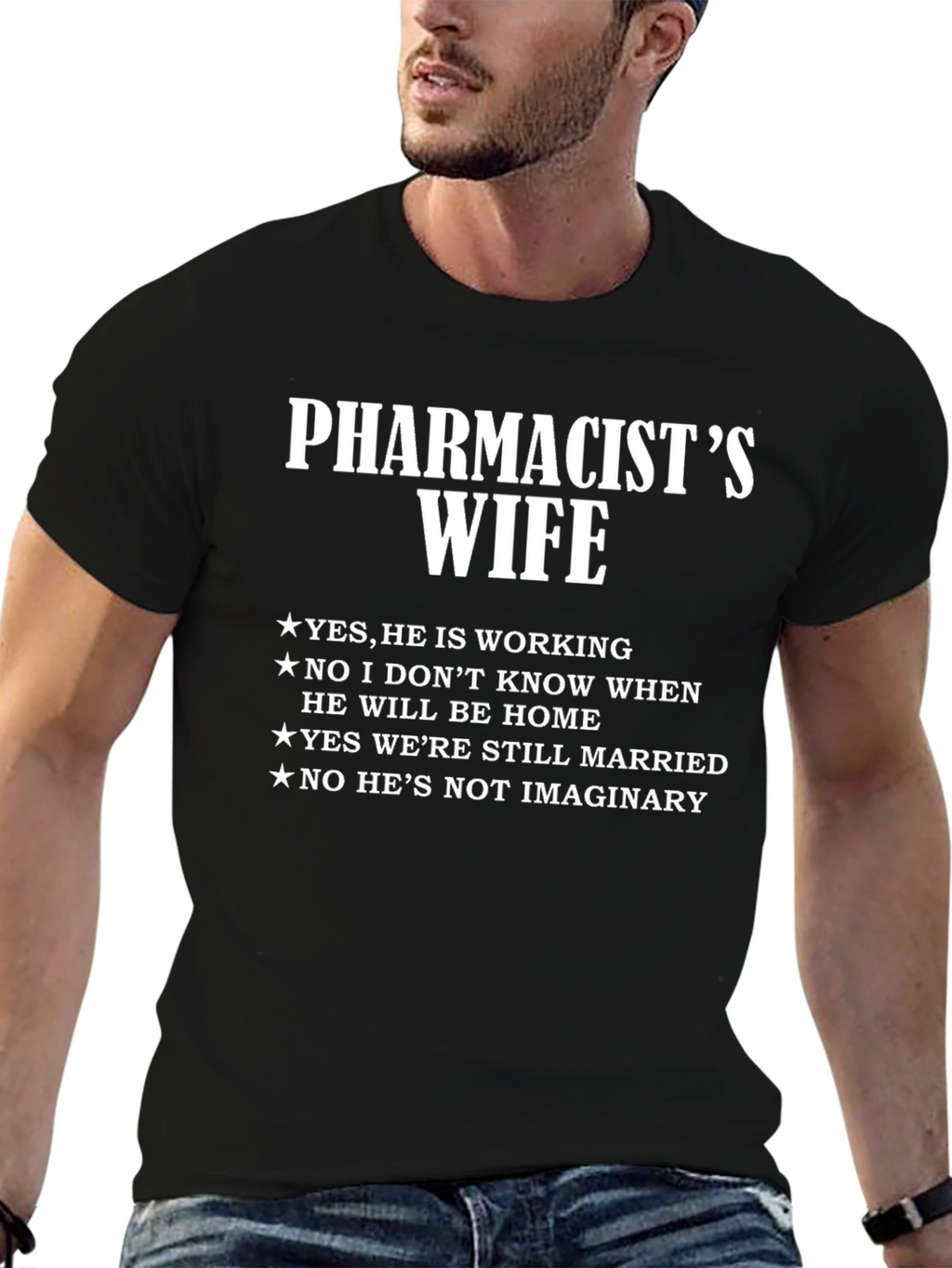 Pharmacists Wife Funny Graphic Tee