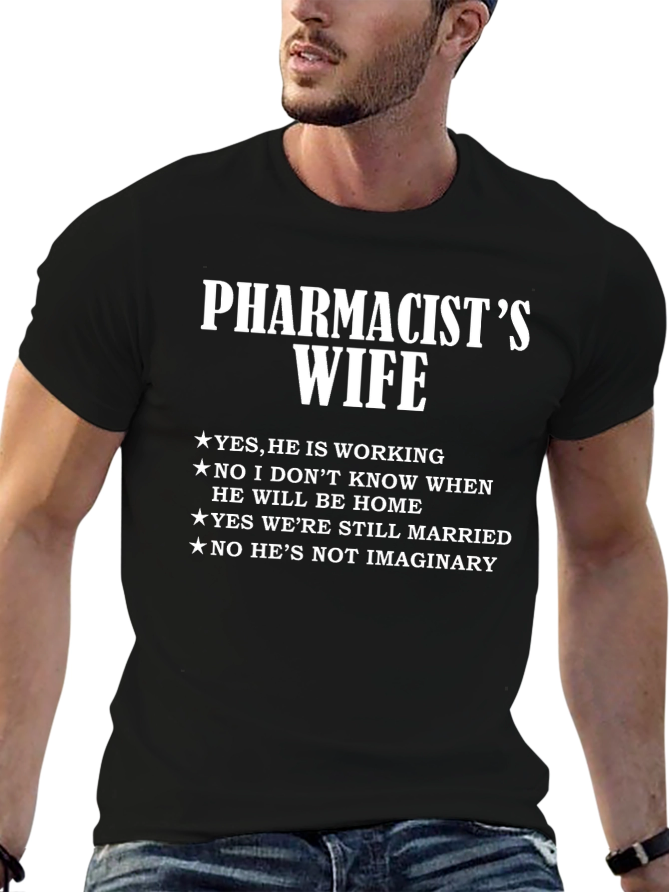 Pharmacists Wife Funny Graphic Tee