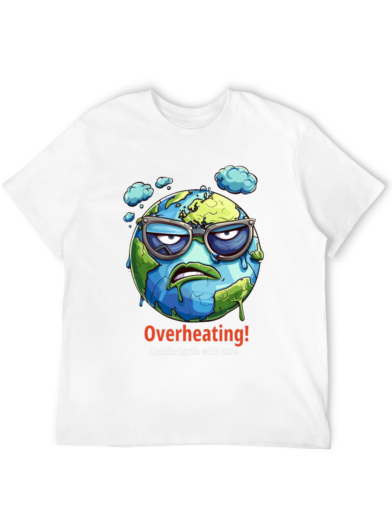 Overheating Earth Graphic T-Shirt