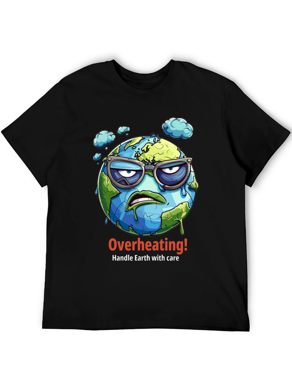Overheating Earth Graphic T-Shirt